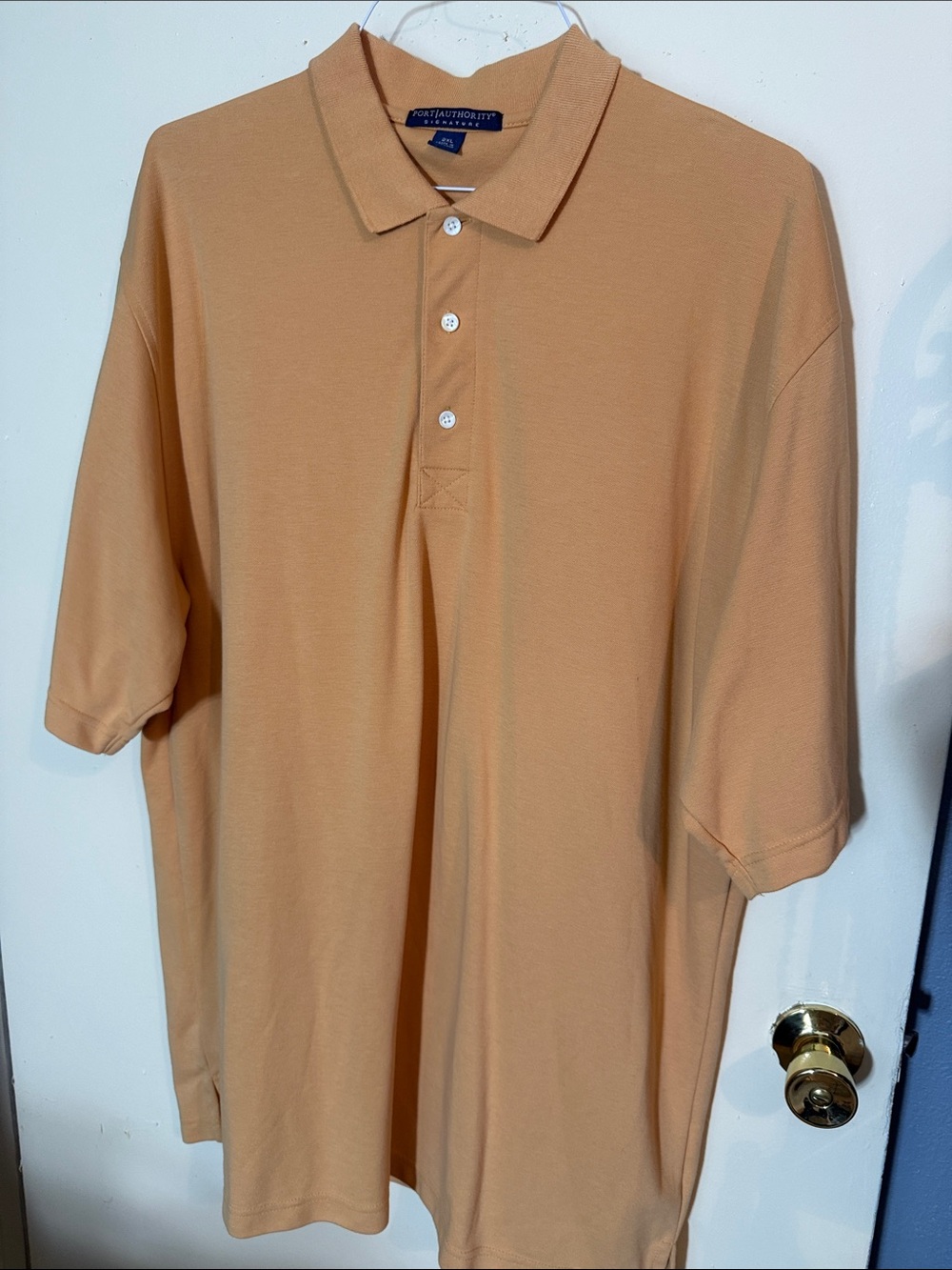 Port Authority Men's Polo Shirt - Tan/Beige